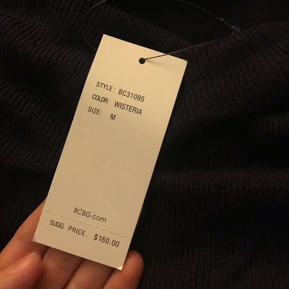 BCBG sweater dress with cowl neck - Picture 3 of 4